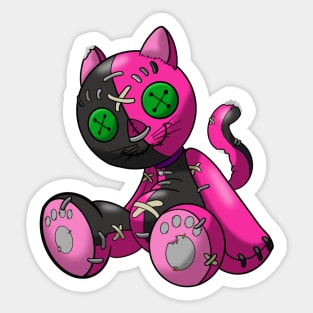 Voodoo Cat Sticker